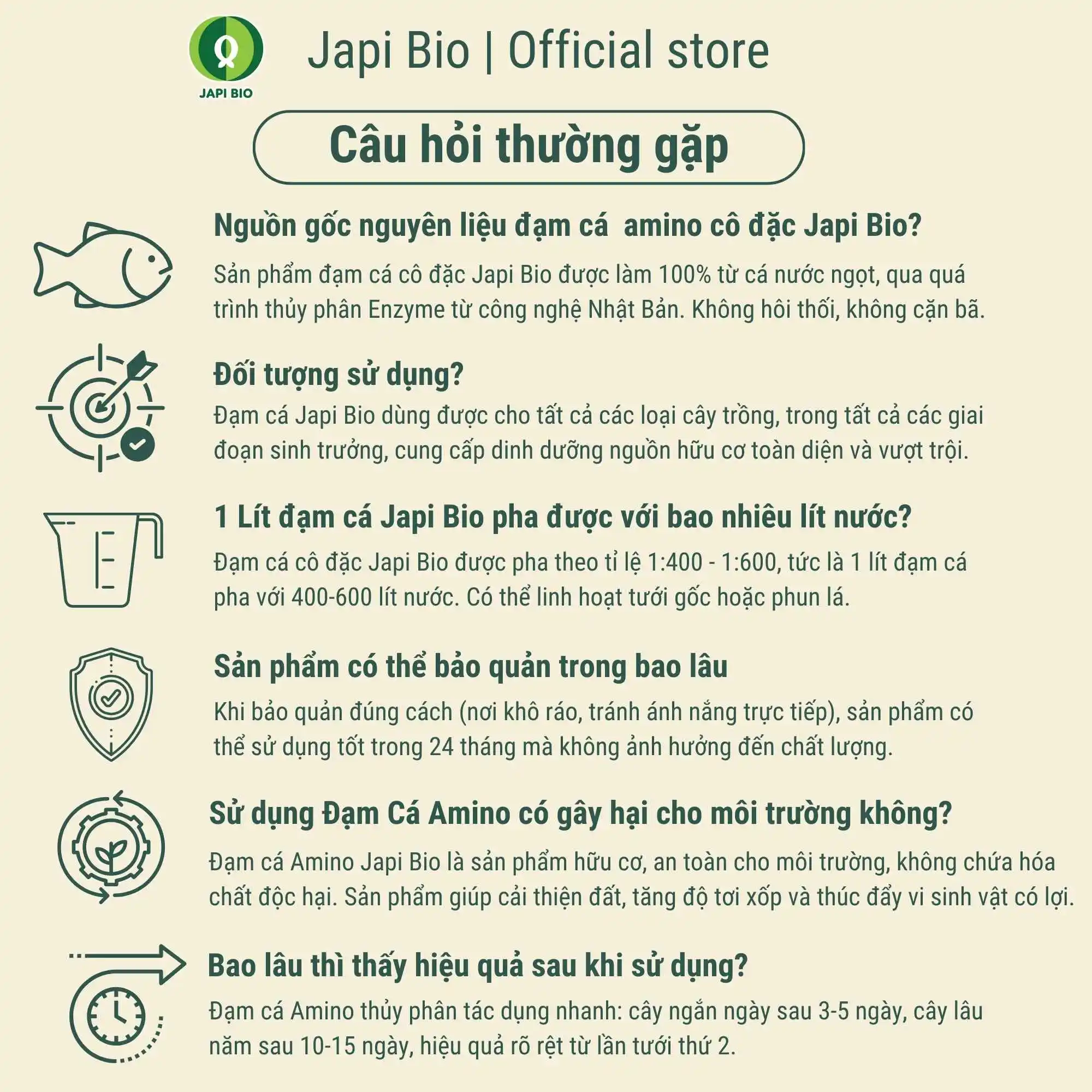 đạm cá amino Japi Bio